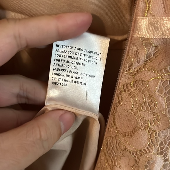 Jenny Yoo Collection Sleeveless Light Pink Lace Mini Bridesmaid Dress 0 - Picture 16 of 16